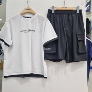 [에스핏]메쉬레이어드5부세트TR SJZ304MKTR01_GN