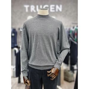 [트루젠]프리미엄 울 혼방 반폴라 니트(EW-PSM011)410_DG