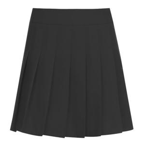 [샵앤]여성 국산 주름 미니 기본 골프 스커트 NS-WSK-1250-블랙