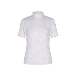 캘러웨이골프긴팔티 CQK CWTH25M610_PI 여름 패턴 하이넥 티셔츠