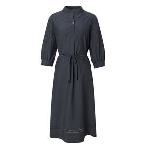 닥스 여성 25SS 린넨차콜그레이 펀칭 포인트 7부 원피스 DLDR5B407CG