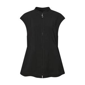 닥스 여성 25SS SET-UP블랙 드로스트링 민소매 집업 자켓 DLJA5B507BK