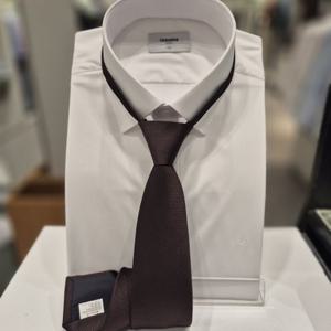 [레노마] 자동지퍼타이 솔리드 VPFTZ1760브라운