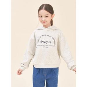 [빈폴키즈][단독특가] 여아 후드 스웨트 셔츠 - 베이지 (BI5841G