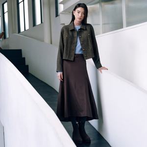 [TAG 285000원][케이엘바이린] 제인드 머메이드 스커트 KWSKOK0200