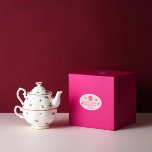 [로얄알버트]뉴황실장미 티포원 (화이트)