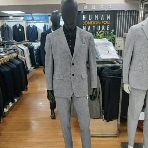 런던포그(계양) HL01 회색셋업정장 LPAIS754,LPAJS754