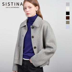 [SISTINA] 인기 울 혼방 포켓 핸드메이드 자켓_AWHJKO41010