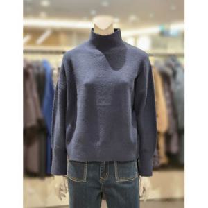 [트리아나]MARIO소고 하이넥 루즈핏니트티셔츠AJ4TA14