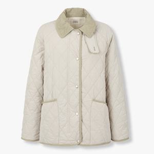 [톰보이] 코듀로이카라 퀼팅 점퍼 9175413982