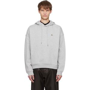 26 SS 비비안웨스트우드 남성 그레이 애쉬튼 후드티 252314M202001