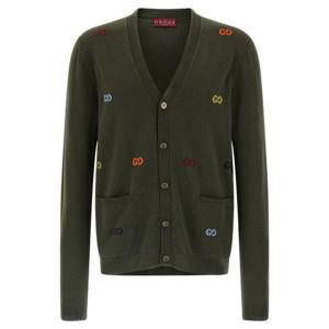 구찌 가디건 833671XKEYI3018 Green