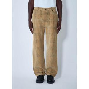 26 SS 버버리 남성 면 체크 팬츠  bur0161010bei