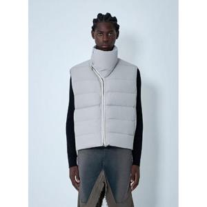 26 SS 릭오웬스 남성 플라이트 퀼팅 마감 베스트  ric0161016wht
