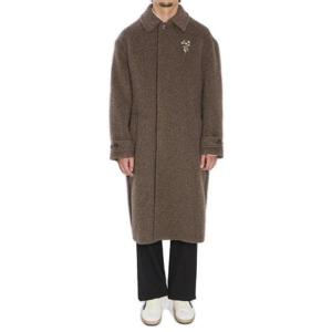 골든구스 디럭스 브랜드 롱슬리브 브로치 디테일 코트 GMP02344P002091 60184 TP948945544