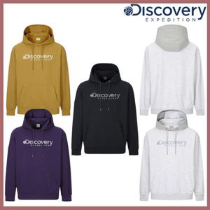 디스커버리 25FW 가을 신상 남여공용 오버핏 로고 그래픽 후드티셔츠 DXHD21054-GSAN