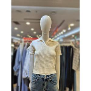 부루앤쥬디 세이브존03 부루앤쥬디 꽈 크롭 카라 니트 AGBBRIPO008BA