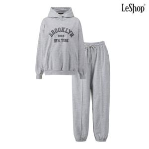 [르샵]레터링 후드 조거팬츠 셋업(DP3OW019A)