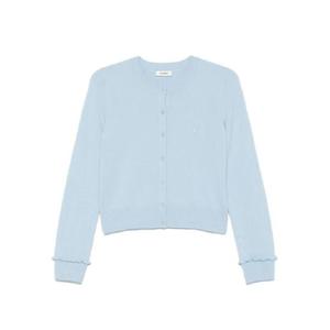 산드로 러플 트리밍 가디건 SFPCA01025