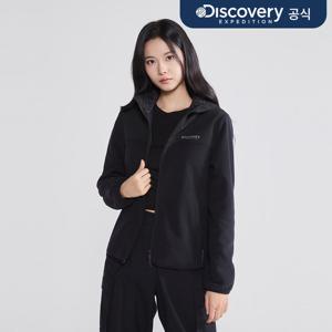 [디스커버리] 여성 폴라텍 그리드 플리스 자켓 (BLACK) DWSS3B054-BKS