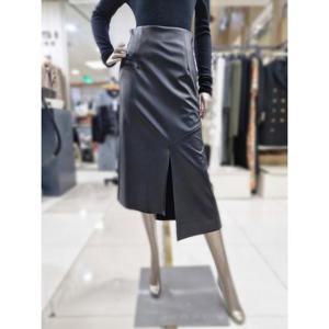 제시뉴욕 세이브존04 레자 인조가죽 언발 스커트 JE95SU6060SU