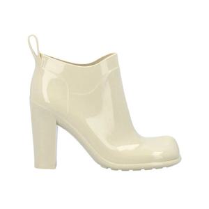 26 SS 보테가 베네타 샤인 스퀘어 토 앵클 러버 레인 부츠 677113V1AJ0