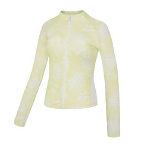 아레나]써니 슬림핏 세미크롭 집업 래쉬가드A5BL1PQ11LYE-MN