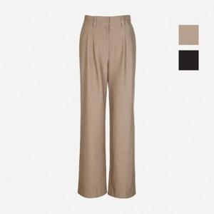 뱅뱅 HC07 여성 인밴드 투턱 기모 와이드팬츠 CPL603