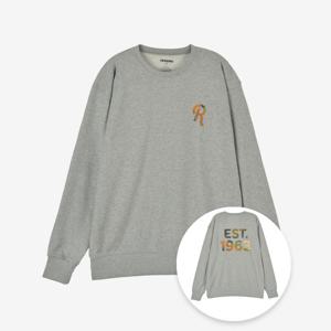 [레노마 옴므]레노마 1963 맨투맨 멜란지그레이 RROMTT03A