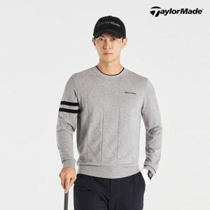 테일러메이드 25FW 남성 조직감 라운드 니트 (TMSRO3225-193)