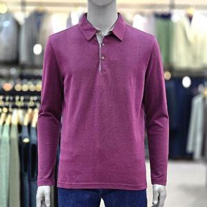 런던포그 세이브존04 남성 솔리드카라 와인티슬림핏티셔츠 ZJFTC04Z