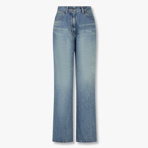 톰보이  디테일 플레어핏 데님 팬츠 (9105362106)