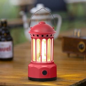 [더블유쇼핑][엣모어]COB 레트로 감성 캠핑랜턴 L5(레드)_183543