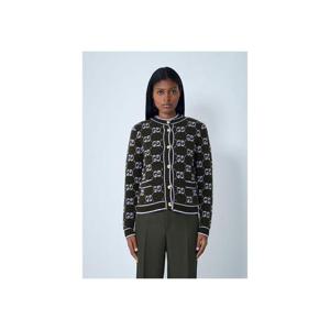 26 SS 구찌 여성 GG 자카드 울 부클레 가디건  guc0261108blk