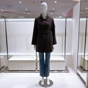 [비지트인뉴욕] 체크 벨티드 하프 코트 VBBHC74