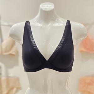 [바바라] 노와이어 와이어리스 풀컵 볼륨 패드 브라 ABR4445 BK