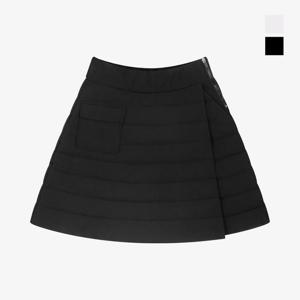 [GS]클라우스 여성 레이어드 랩 스커트 골프 치마바지 KLFWPT1491_BK