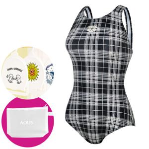 아레나 여성 수영복 일반 원피스 U백 A5FL1LD10 BEG 가방 수모행거 증정