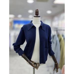 스테파니 세이브존08 반짝이 지퍼 가디건 A25SW5322