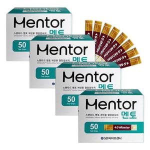 에스디 스탠다드 멘토 혈당측정지 200매 당뇨시험지 D