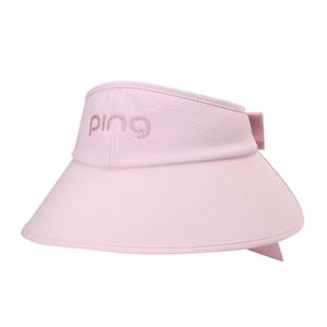 [핑]여성   뒷리본  포인트 썬바이저  121E2CP051_PK