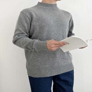 니트 2L-CHE 1008M 남성램스울반목폴라데일리