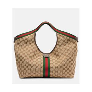 구찌 Gucci Giglio GG 캔버스 라지 토트 백 P01104007