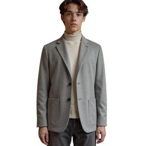 헤지스  25FW  남성 멜란지 스트레치 자켓 HZJA5D465I2