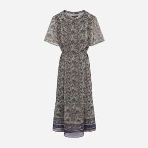 [써스데이아일랜드][여성]프릴 포인트 보더믹스 원피스 T256MOP159W