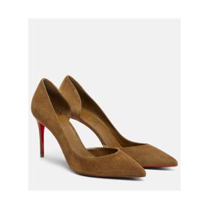크리스찬루부탱 Iriza 85 스웨이드 펌프스 P01119931