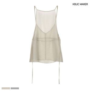 홀릭메이커 레이어드 시스루 원피스 뷔스티에 HFER001