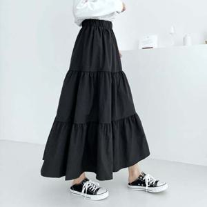 베베르 3단 캉캉 롱스커트 SD-211003-