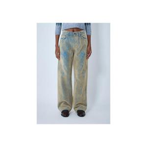 26 SS 아크네 여성 플록 데님 진 acn0262035blu