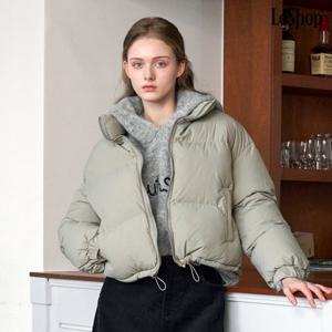 [르샵]데일리 하이넥 스트링 패딩 점퍼 (DP4JJ021A)